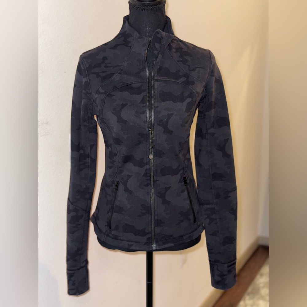 Lululemon Athletica Dark Camo Utility Jacket